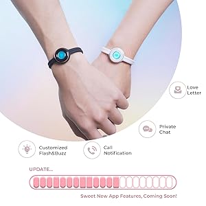 プルートlove Amazon.com: Long Distance Touch Bracelets, Light up